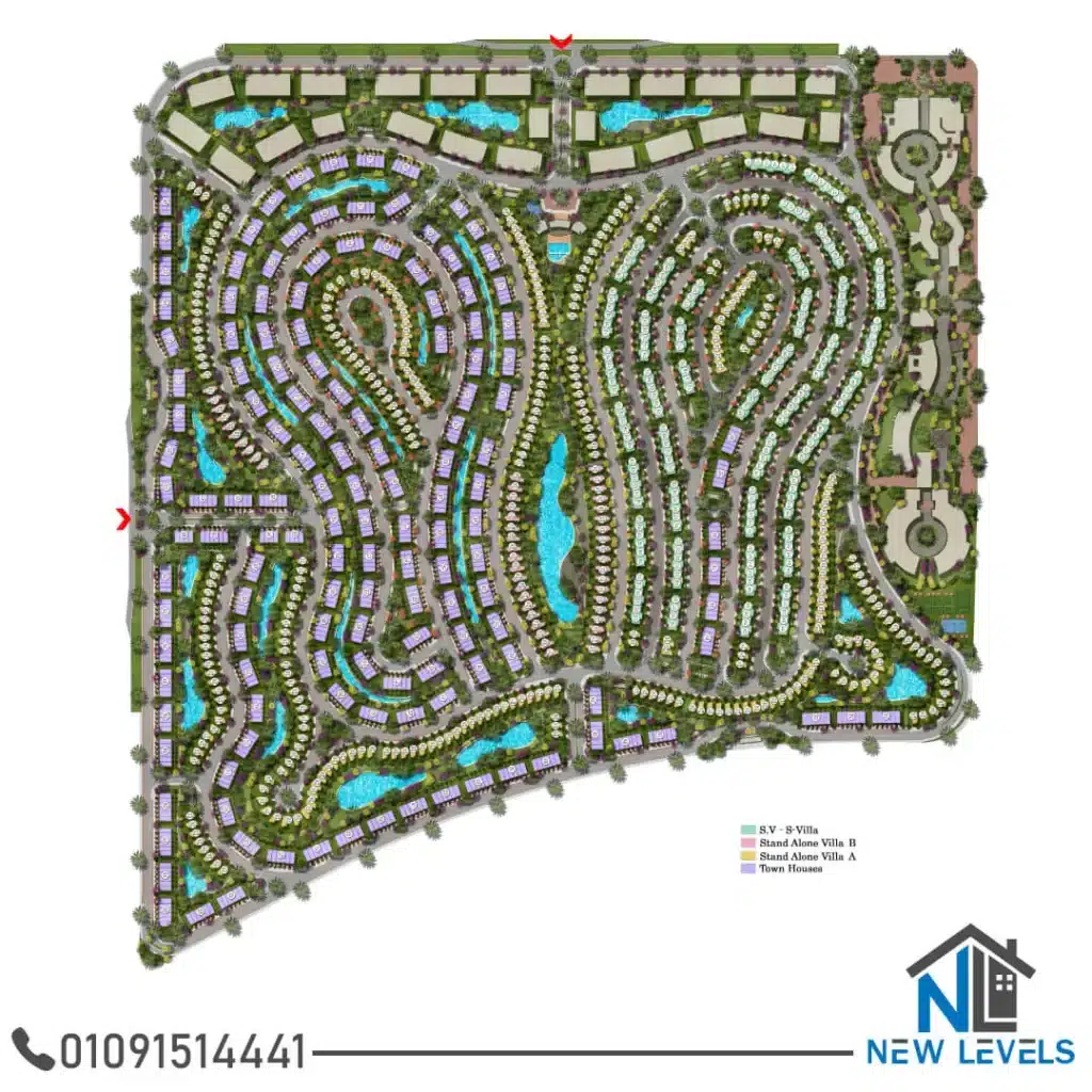 The Butterfly Mostakbal City Masterplan ماستر بلان مشروع ذا بترفلاي مستقبل ستي