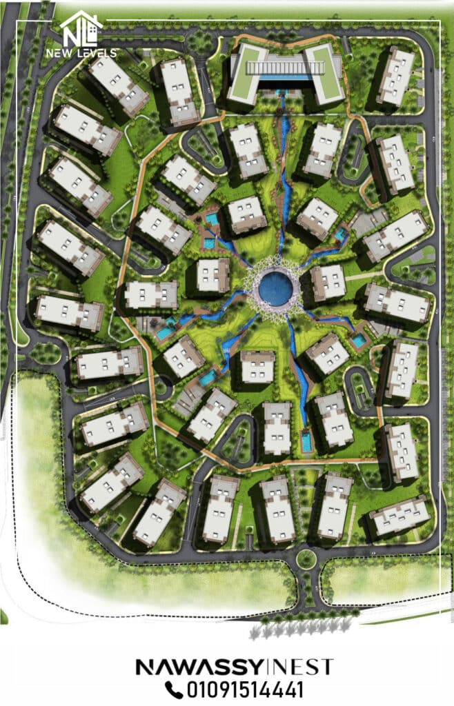 NEST-New-Cairo-Masterplan-ماستر-بلان-كمبوند-نيست-القاهرة-الجديدة