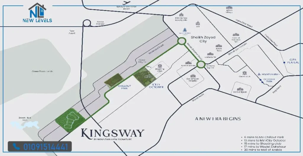 Kingsway Mountain View October - كمبوند كينجز واي 6 اكتوبر